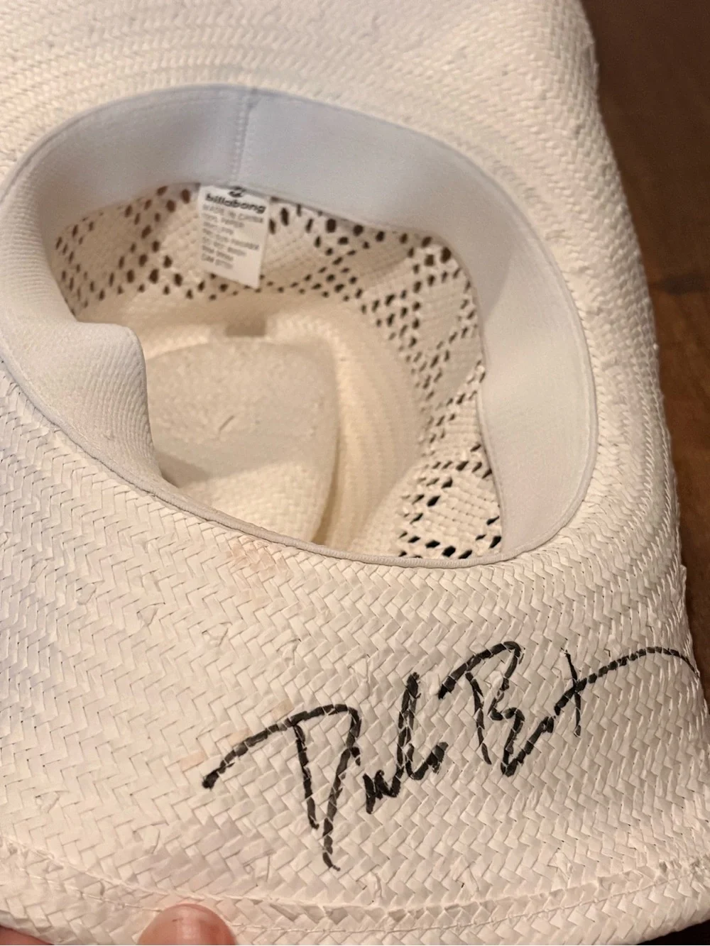 Dierks Bentley Signed Billabong Cowboy Hat 2004 Kenny Chesney Tampa Concert